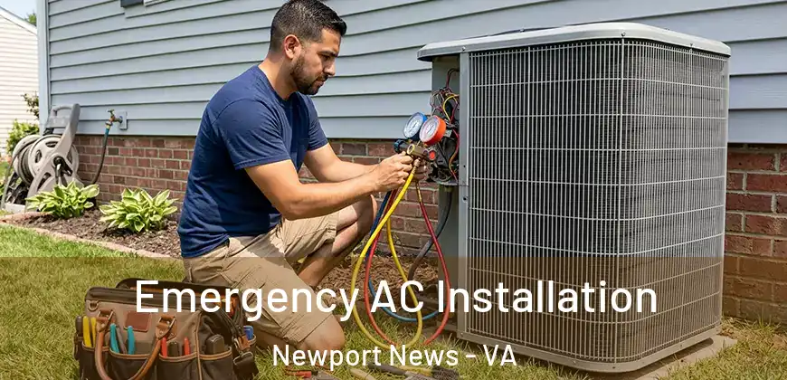  Emergency AC Installation Newport News - VA