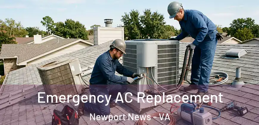  Emergency AC Replacement Newport News - VA