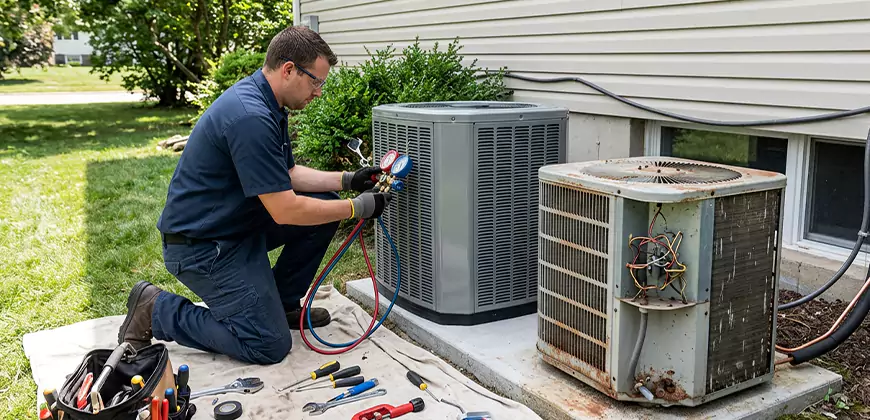 Seasonal AC Checkup in Newport News