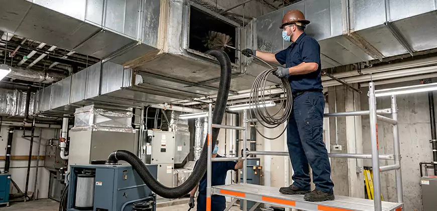 Commercial Ventilation System Cleaning in Newport News