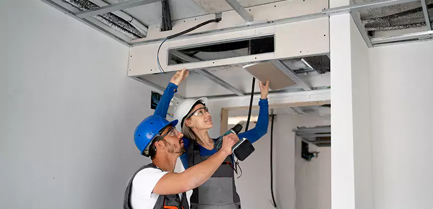 Duct Insulation and Condensation Repair in Newport News