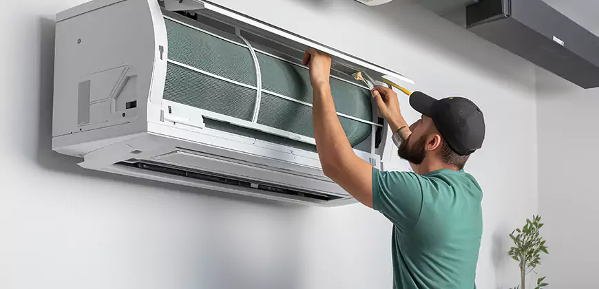 Bathroom and Small Space Ductless Installation in Newport News