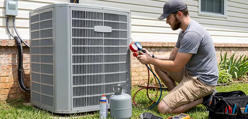 Emergency Air Conditioning Retrofit in Newport News