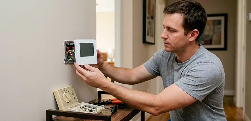 Heat Pump Thermostat Configuration in Newport News