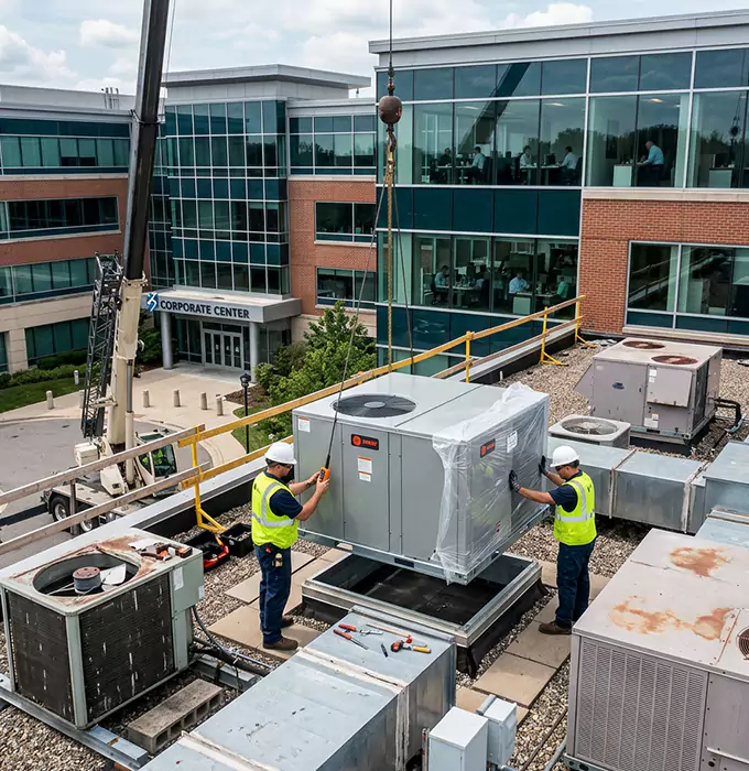Why Newport News Businesses Choose Newport News AC Repair for Commercial AC Replacement?
